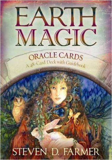 Earth Magic Oracle Cards by Steven D. Farmer image 0